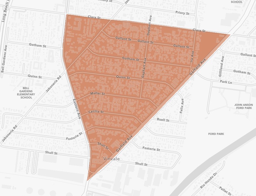 Opportunity zone map