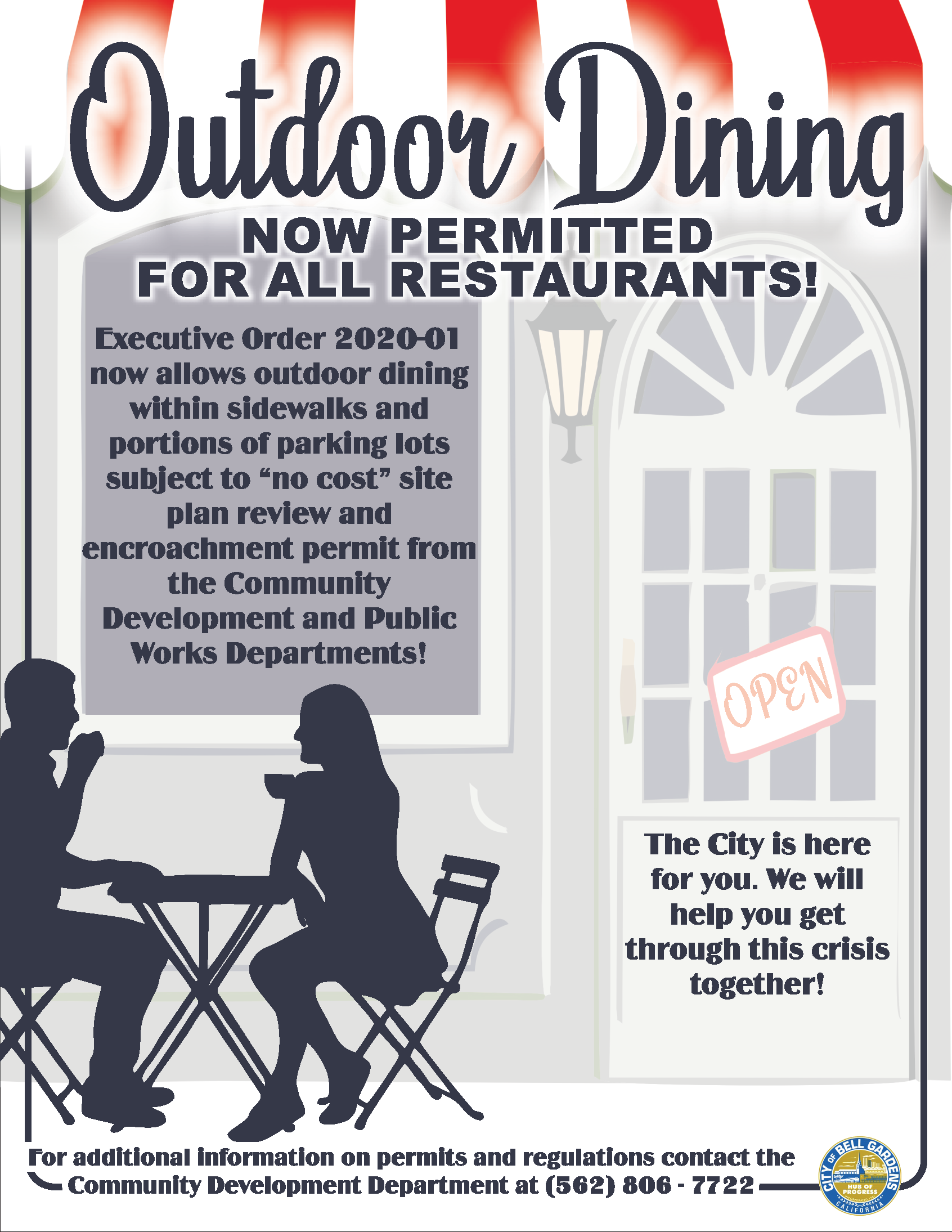 Outdoor Dining 2020 - Flyer (English Version)