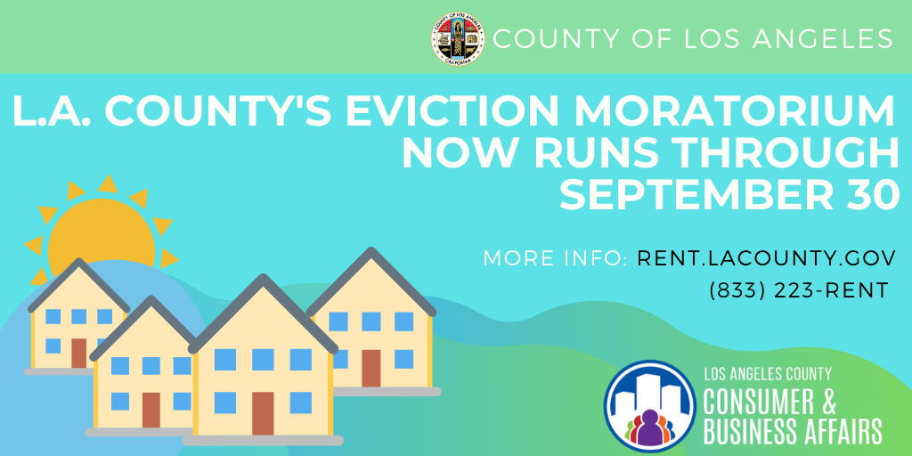 eviction moratorium extended through september 30