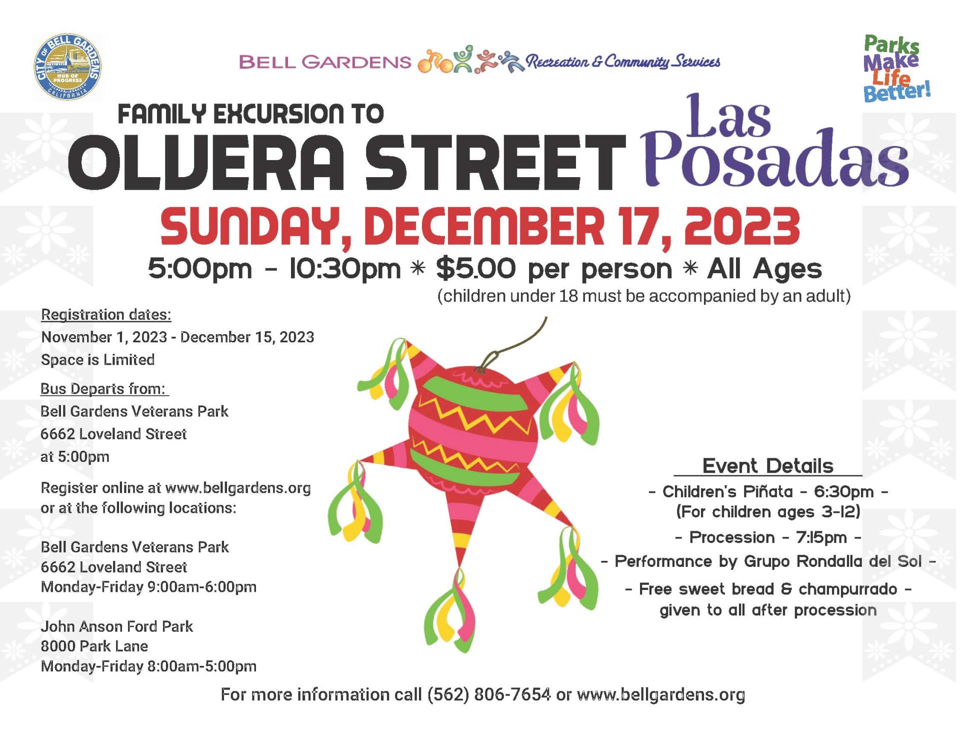 Las Posadas at Olvera Street