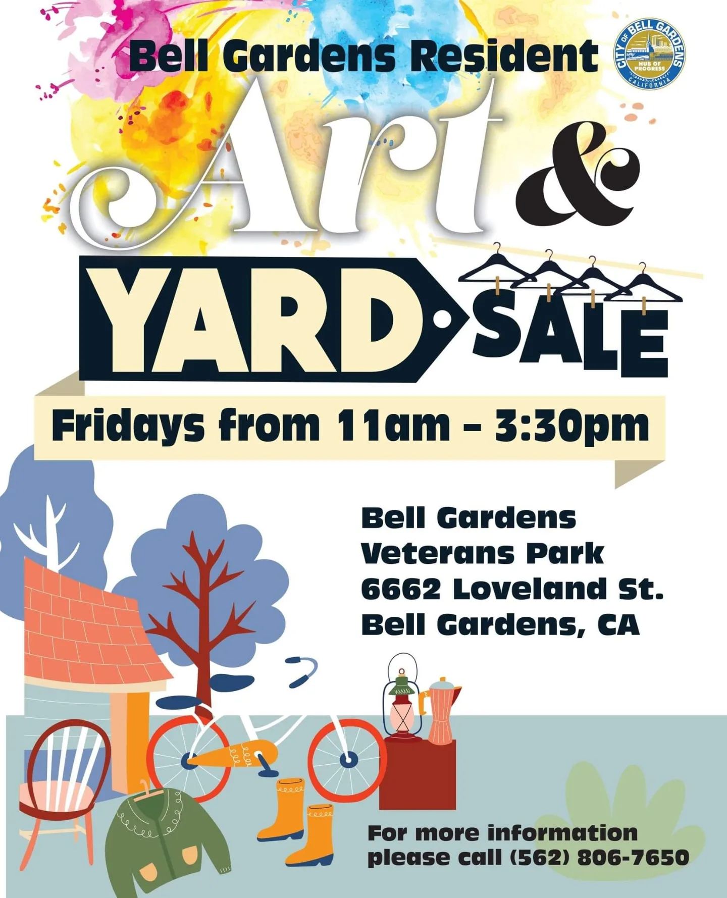 art and yard sale eng