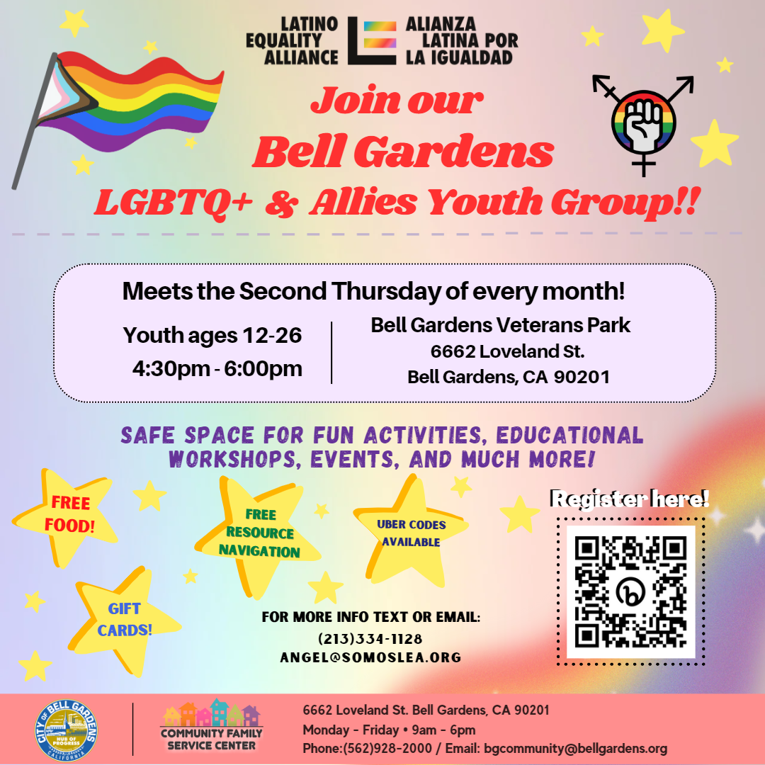 LGBTQ+ Social Media Flyer eng