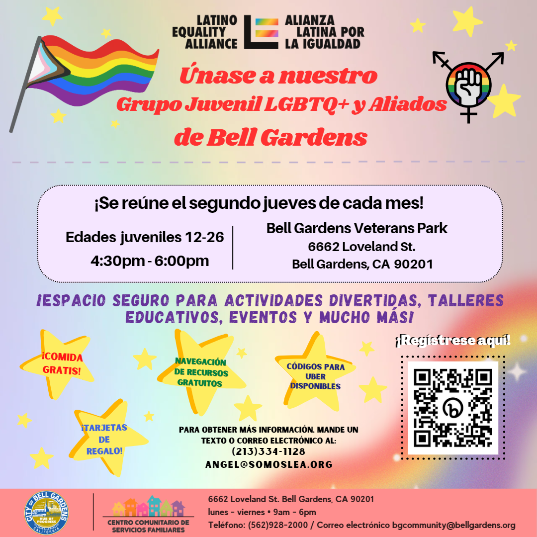 LGBTQ+ Social Media Flyer Spa