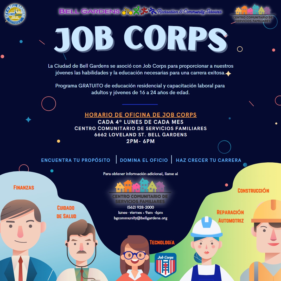 Job Corps SM POST SPAN