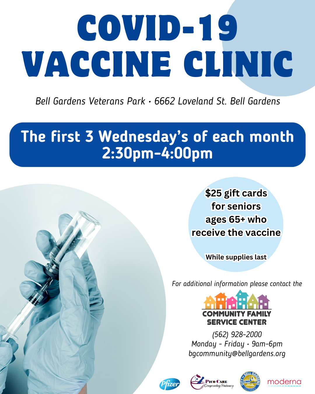 COVID19 VACCINE senior giftcard ENG