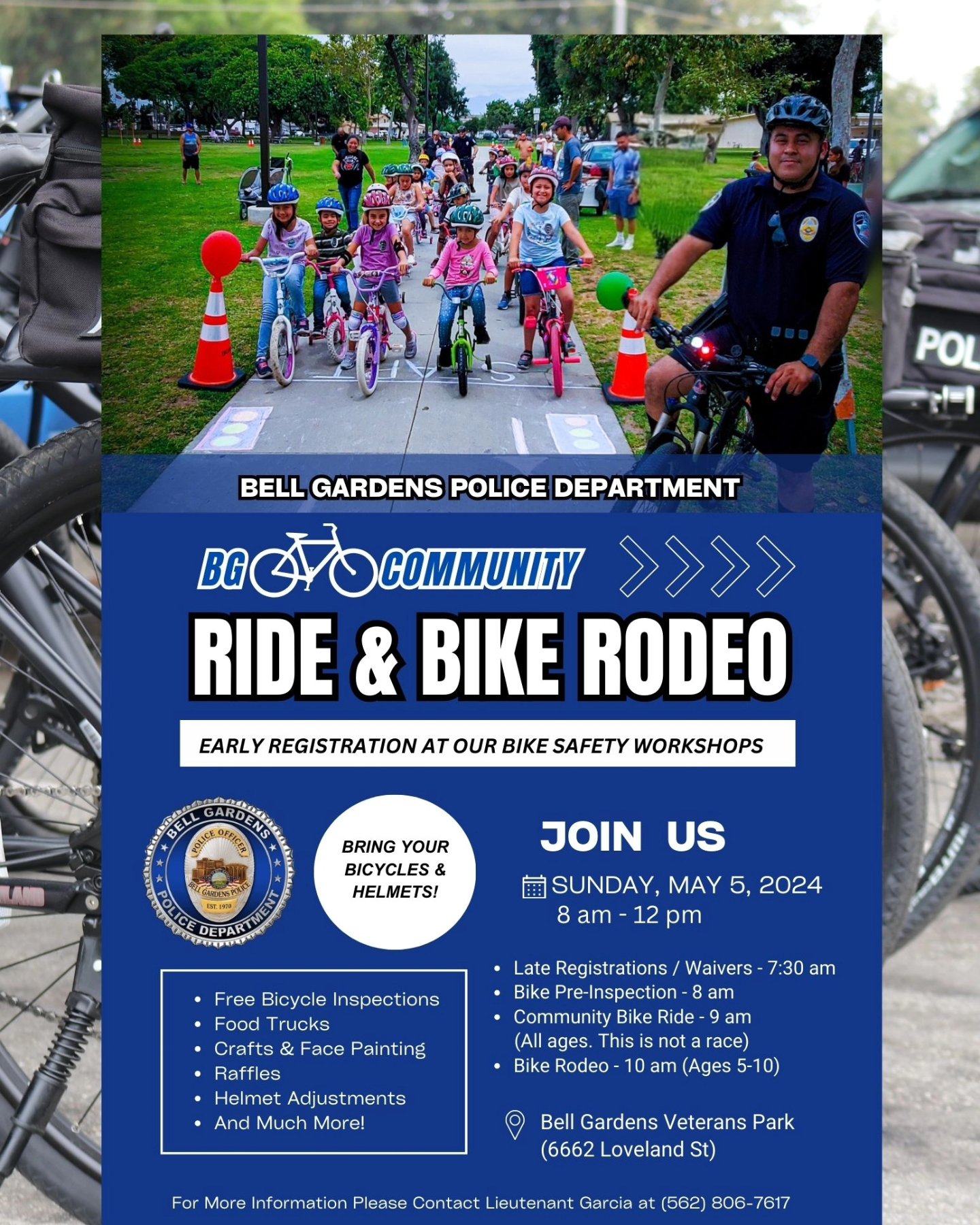 bg community ride and bike rodeo 2024