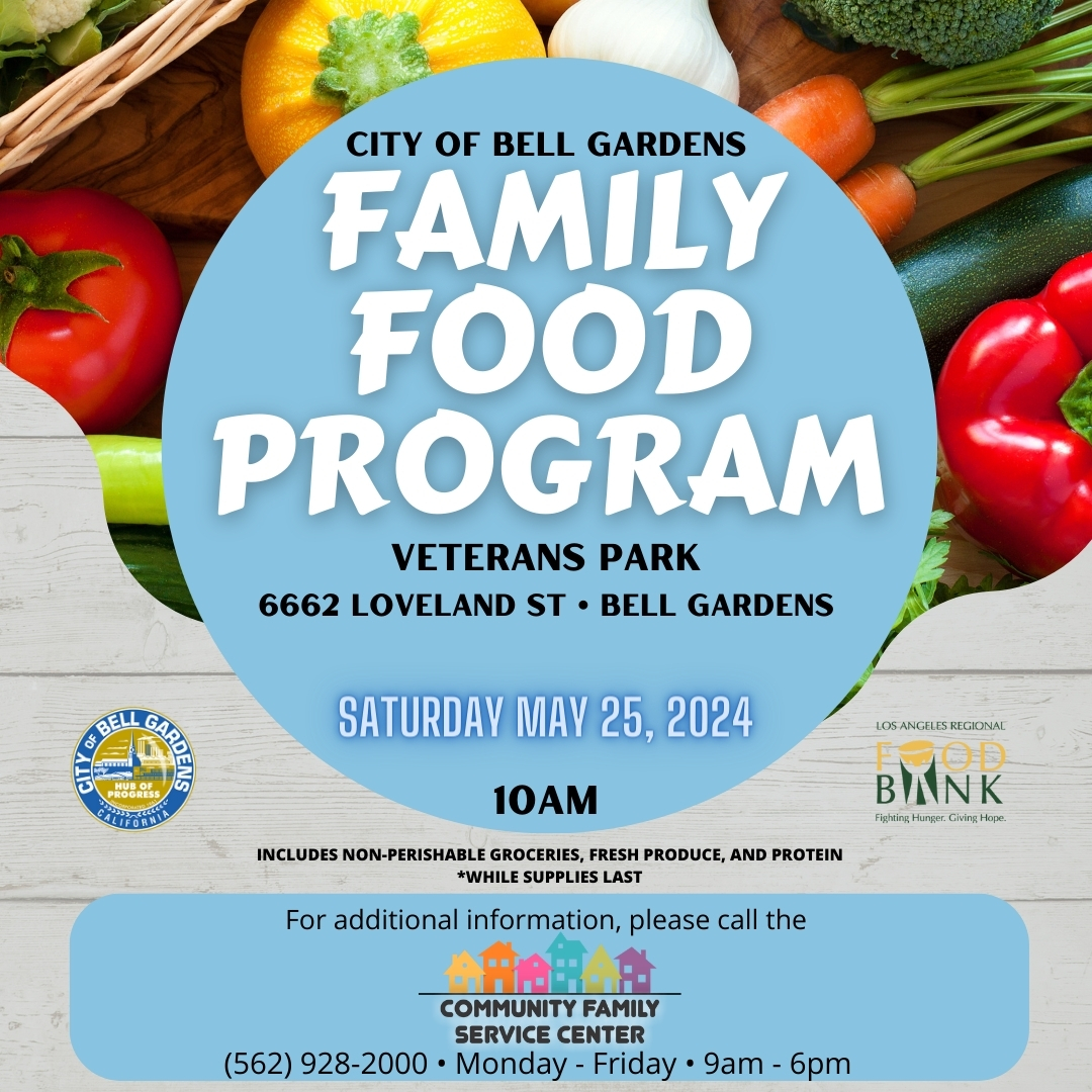 Family Food Program May 2024 Social Media Post Eng