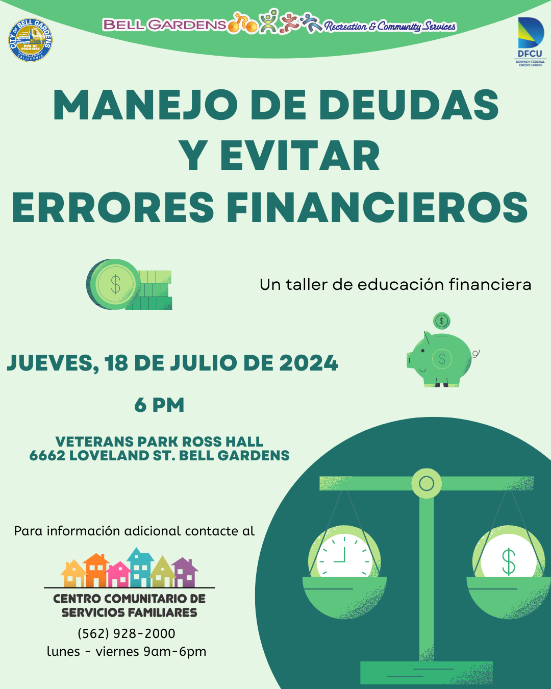 July 2024 Financial Literacy Workshop SPAN